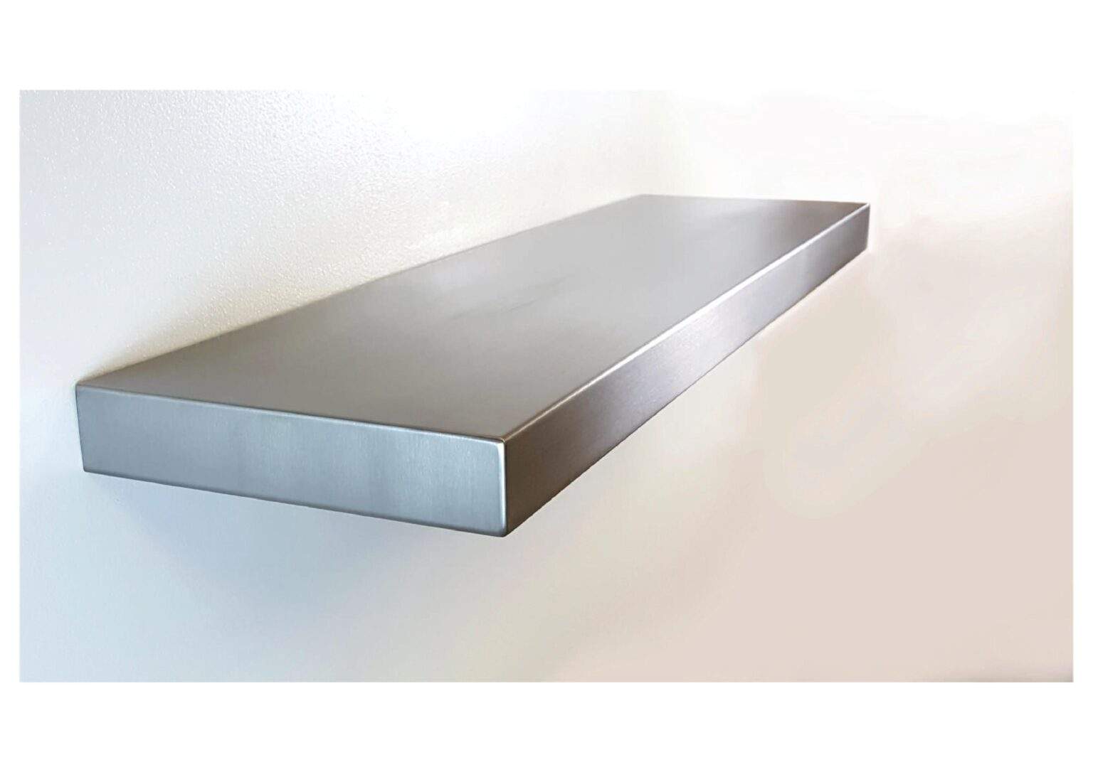 Stainless Steel Floating Shelves Orange Spectrum